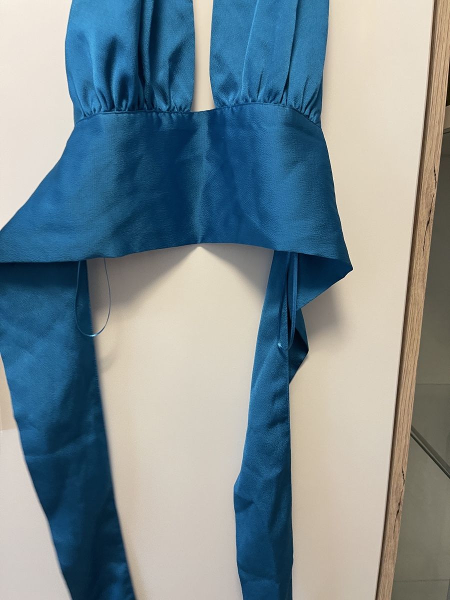 Top: Gina Tricot Top, blau – Nuovo (secondo la descrizione) da Uzwil venduto da noe_9f9c 1