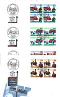 1997  FDC 4er Schweizerbahnen  aus ABO