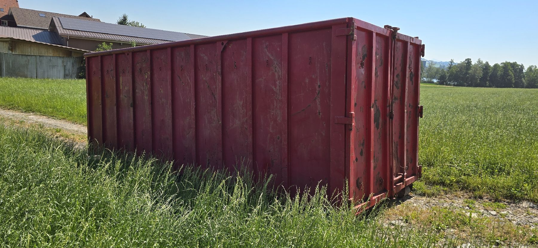 Contenitori edile: Abrollmulde Mulde Abrollcontainer Hakengerät – Usato da Geiss venduto da JD6215R 3
