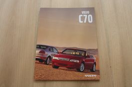 Volvo C70 Coupe & Convertible USA Prospekt 2000