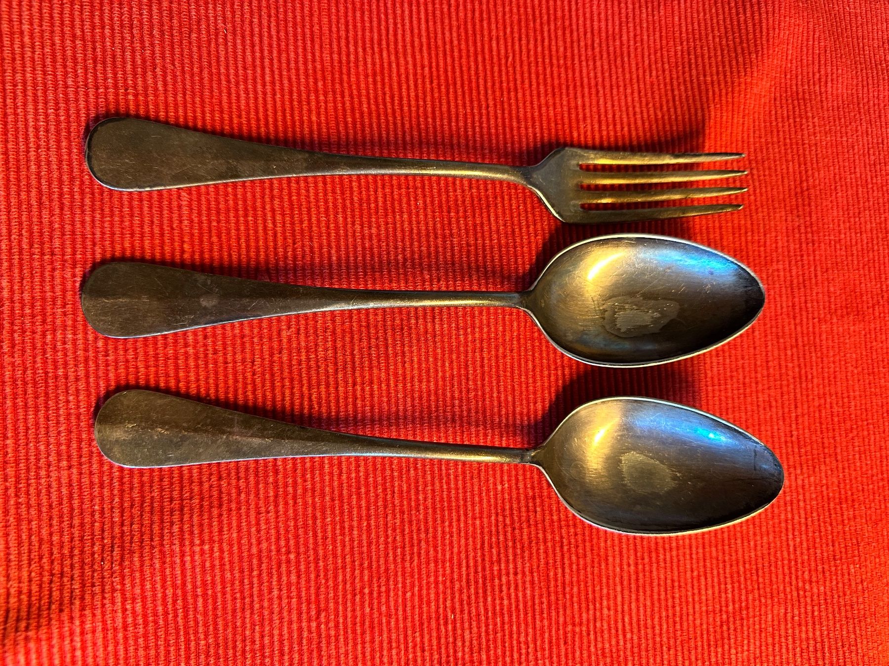 Set di posate: Versilberte Besteckteile – Usato da Bülach venduto da Jubet 7