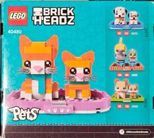 LEGO pets Brickheadz, Set 40480, Kitten und Ginger Tabby OVP