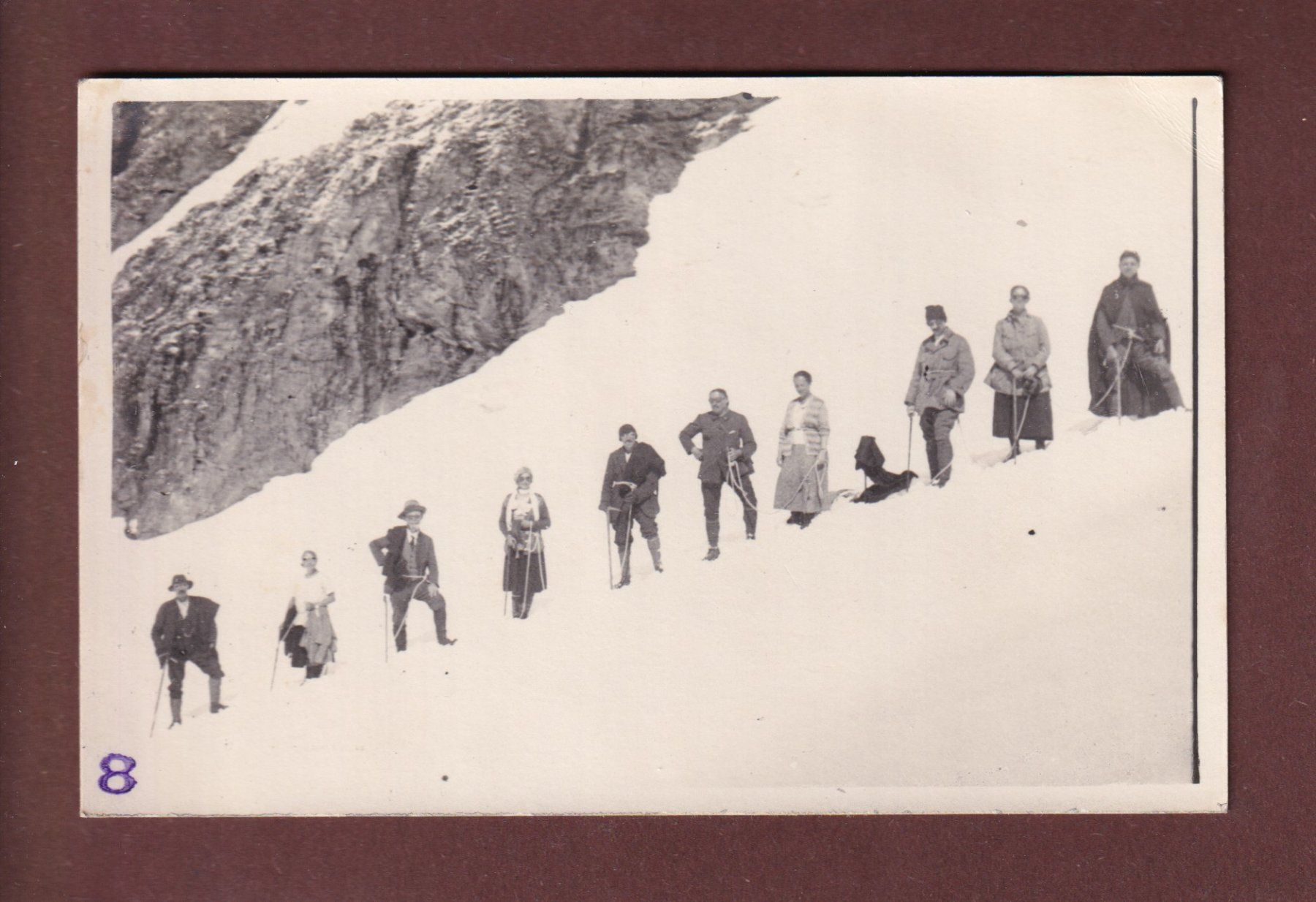 Cartes postales: Foto - ALPINISTES – D'occasion à Pully par nicecards-shop