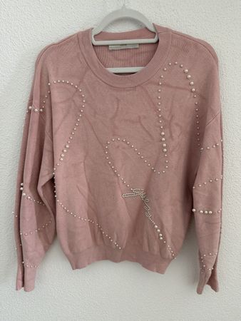 Guess Pullover mit Perlen, Grösse 40 (S)