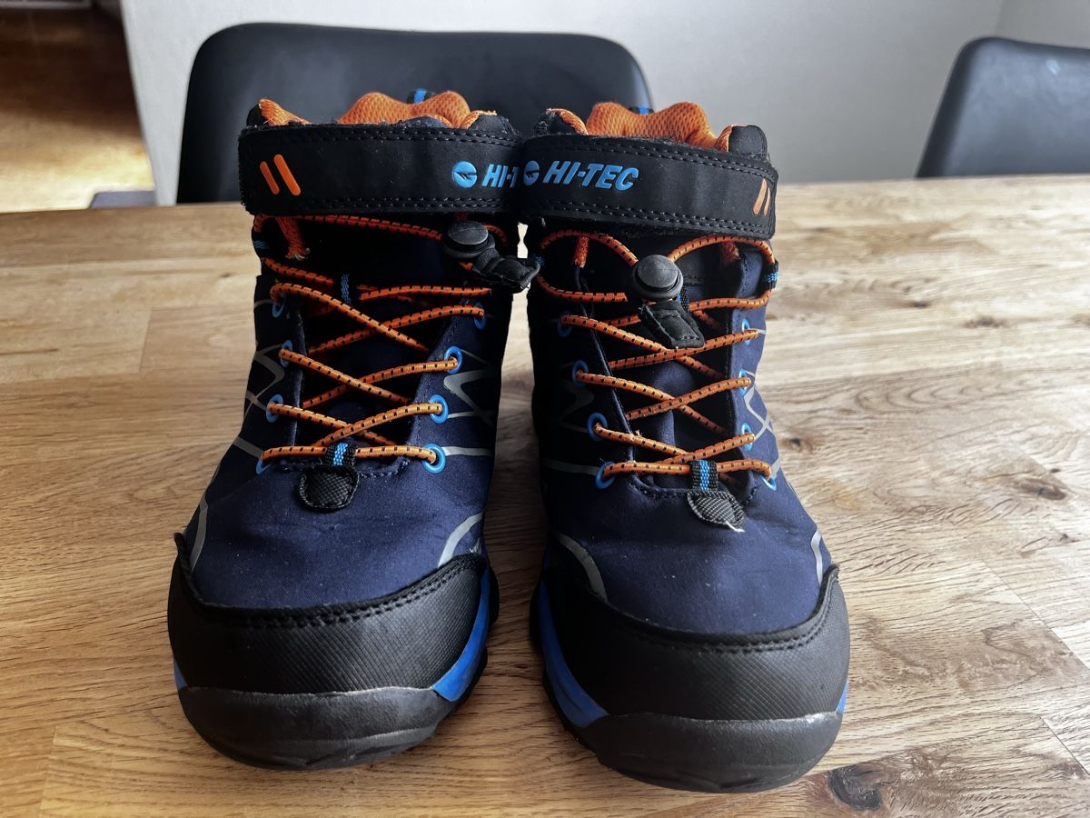 Schuhe für Jungen: Kinderstiefel Hi-Tec Grösse EU 36 blau gebraucht – Gebraucht aus Stadel von Ani78 1