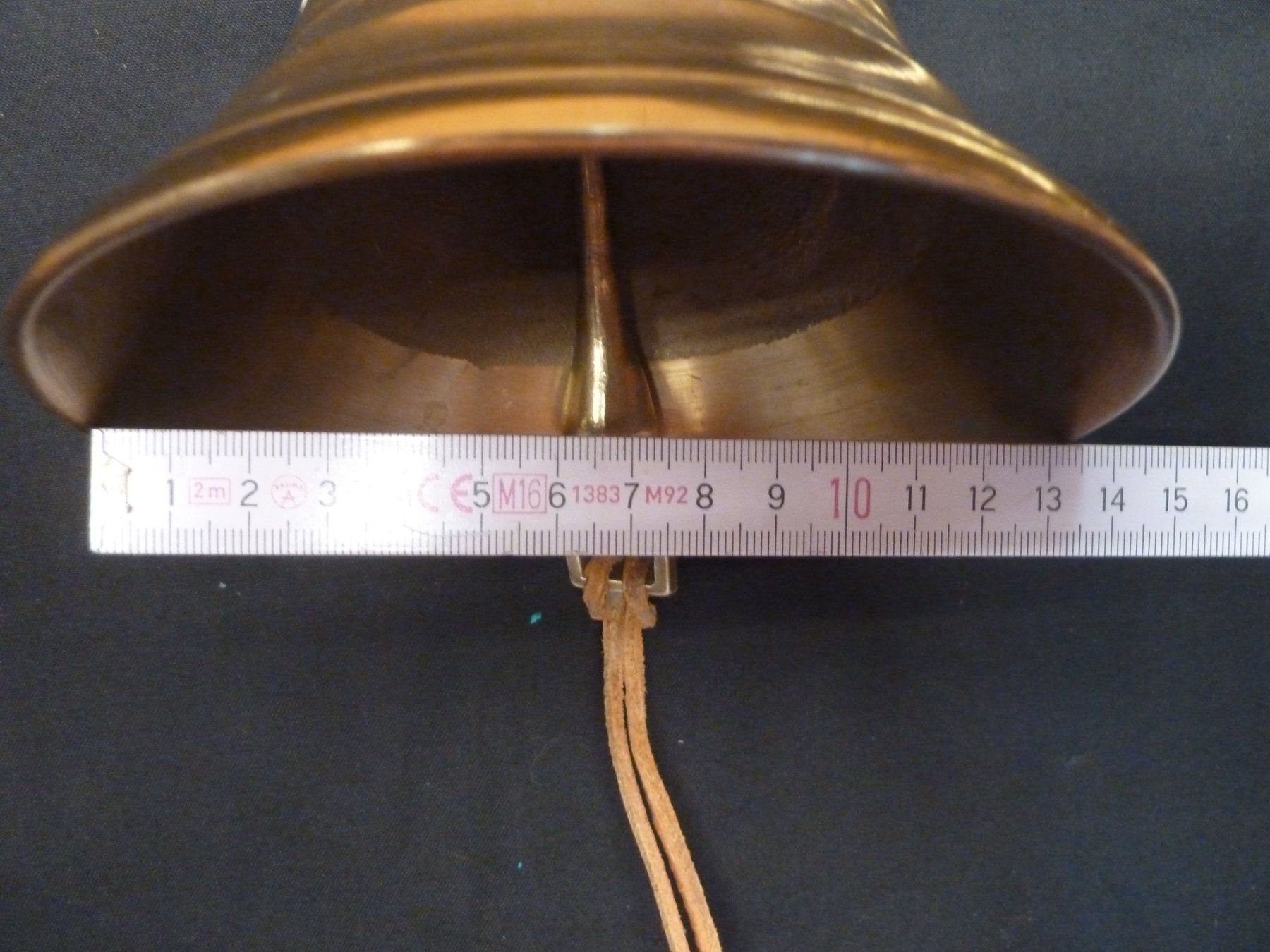 Cloches & sonnailles: Schiffsglocke aus Messing – D'occasion à Salmsach par my-fair-lady 2