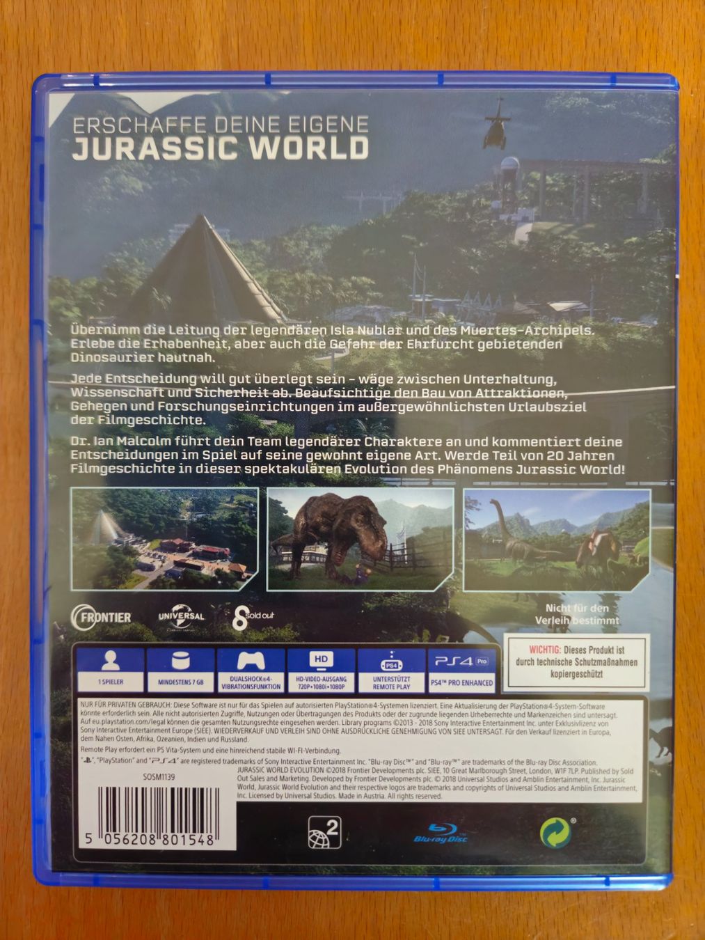 Giochi: PS4 - Jurassic World Evolution – Usato da Kandergrund venduto da BSD83 1