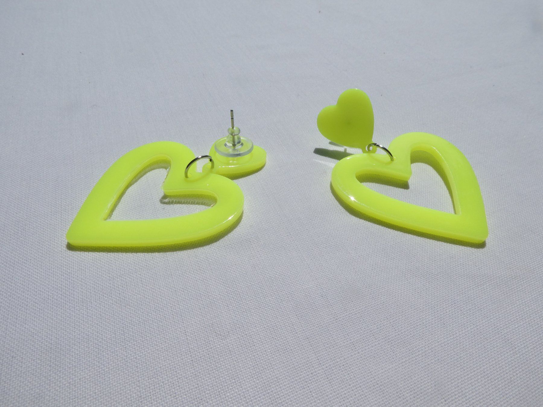Boucles d'oreille: Retro-Neon-Ohrstecker Modeschmuck / Neu – Neuf (Voir description) à Gattikon par kaandooh 2