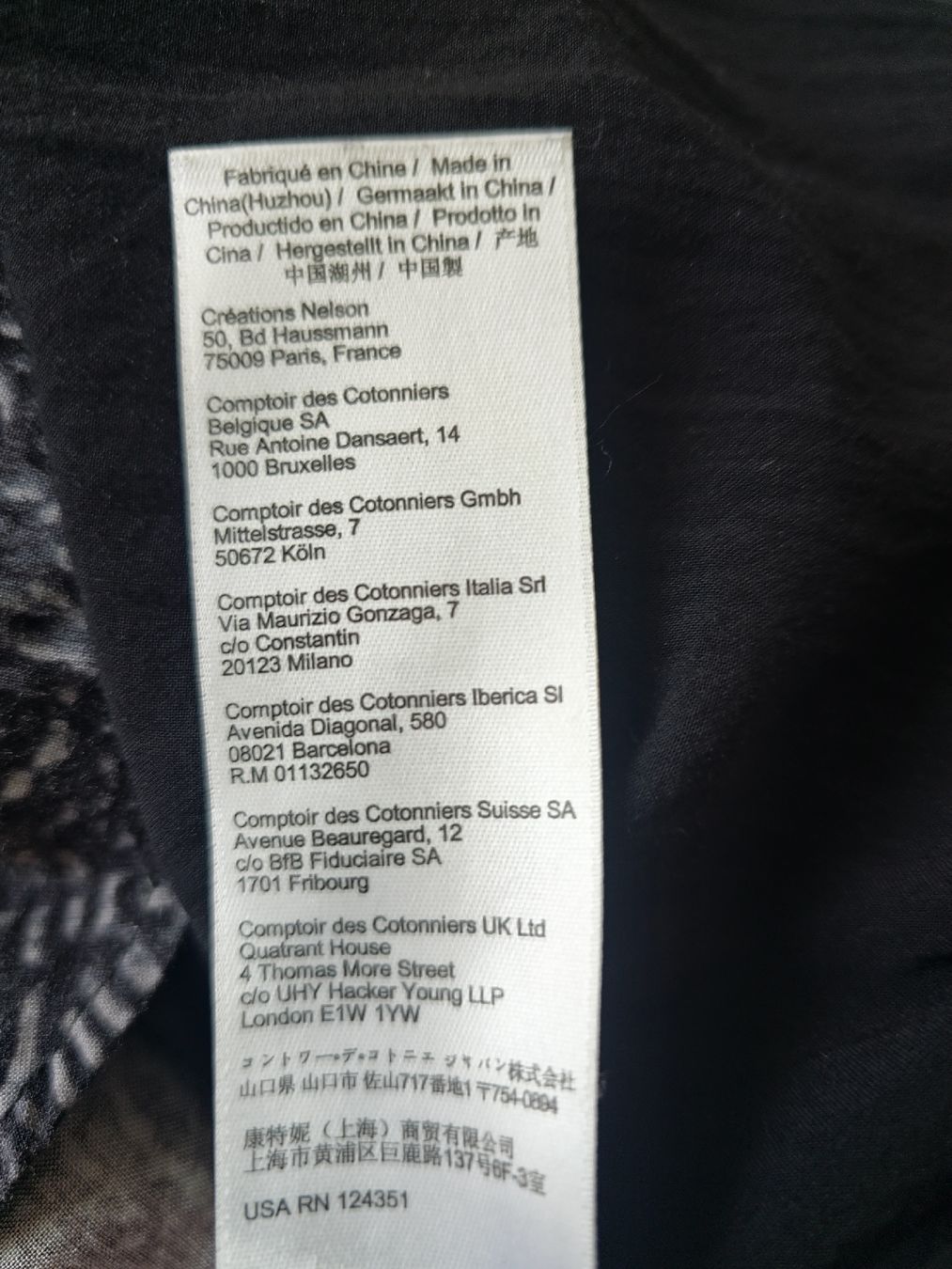 Comptoir des Cotonniers Vestiti: Comptoir des Cotonniers Kleid Gr. M – Usato da Luzern venduto da TausendD 5