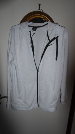 Weisser Kaputzen Hoodie  Gr L  Pullover NIKE