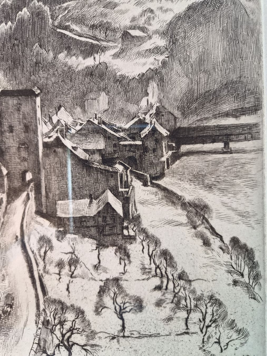 Gemälde: Gravure ancienne de Henri Robert  , 31/100 – Gebraucht aus Farvagny-le-Grand von CollectibleWatches 2