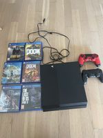 PS4 mit 2 Controller und 6 Spielen 