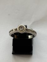 Silberring 925 mit Zirkonia Steinen, zeitlos schick!