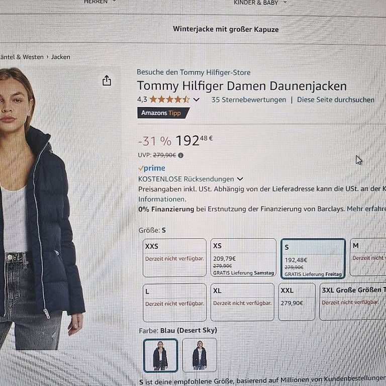 Tommy Hilfiger Jacken: Hilfiger Daunen Winterjacke NEU – Gebraucht aus Schaffhausen von Jakarila 3