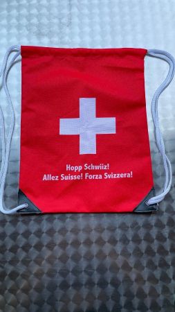 Hypsterbag Turnsack Hopp Schwiiz!
