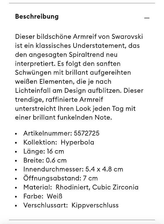 Swarovski Bracelets: Swarovski Armreif – Neuf (Voir description) à Pfäffikon SZ par Milu88 3