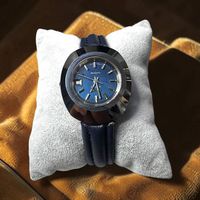 Rado Diastar mit baluem Zifferblatt 