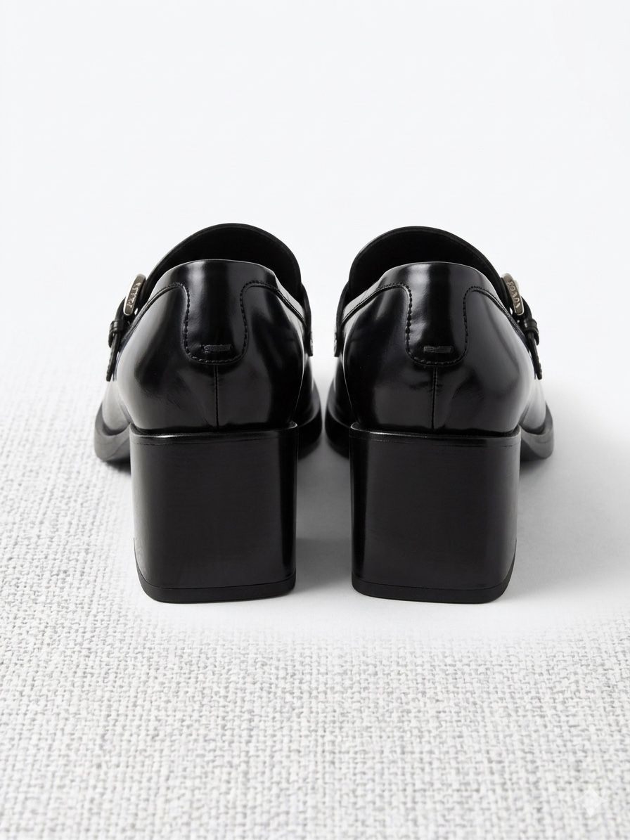 Prada Scarpe da donna: Prada Mocassini in pelle nera – Usato da Caslano venduto da ali_rf6g 1