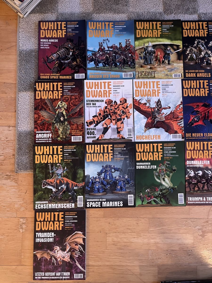 Riviste & Magazine: Warhammer White Dwarf 16Stück Ganes Workshop – Usato da Lauterbrunnen venduto da jul_5jfm 1