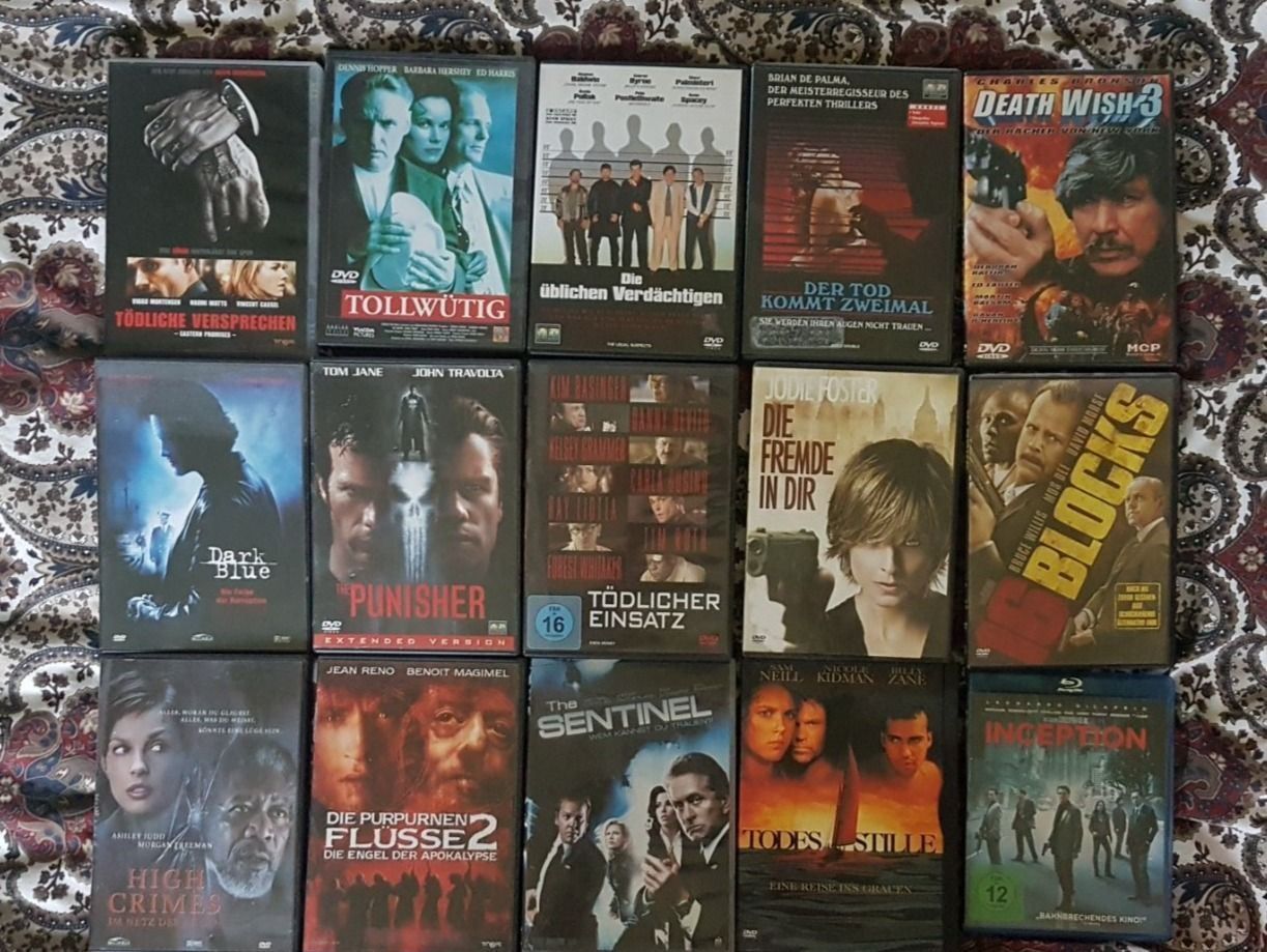 Alle DVDs: 15 DVDs / Krimis – Gebraucht aus Oberengstringen von Asteroid56