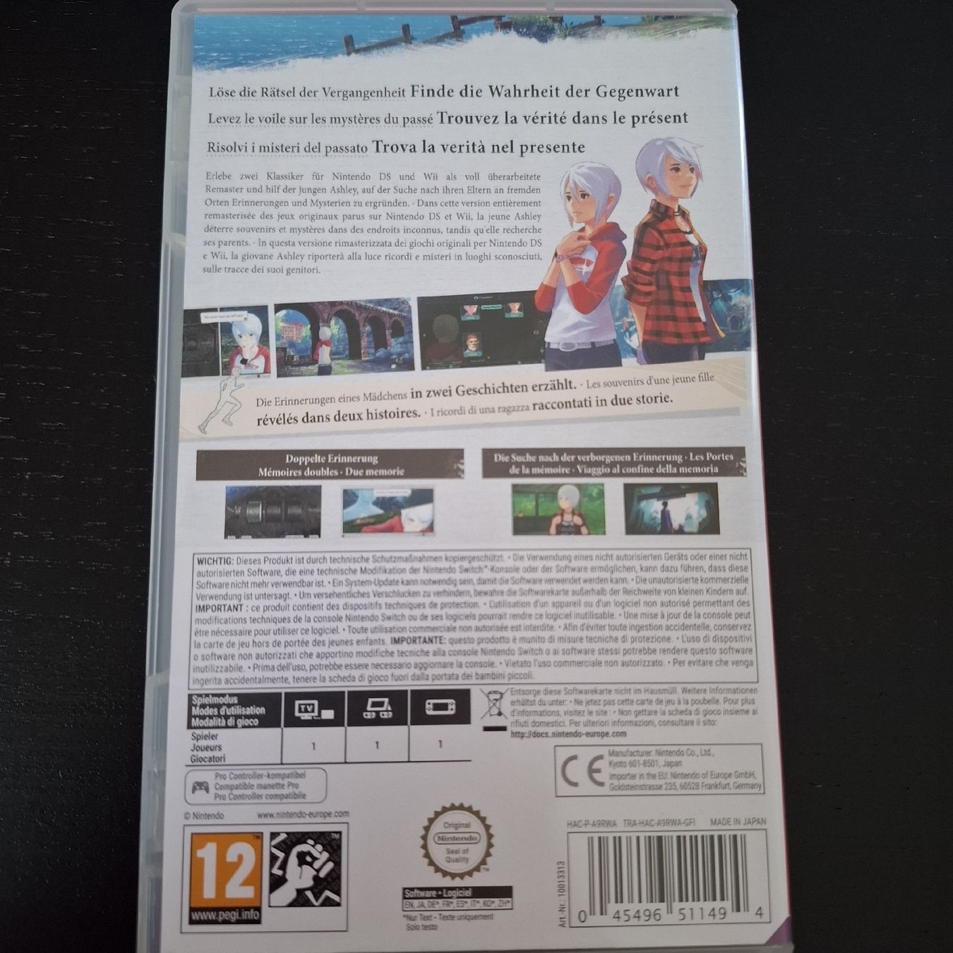 Nintendo Spiele: Another Code Recollection Switch – Neu (gemäss Beschreibung) aus Zürich von dasmoechteich 1