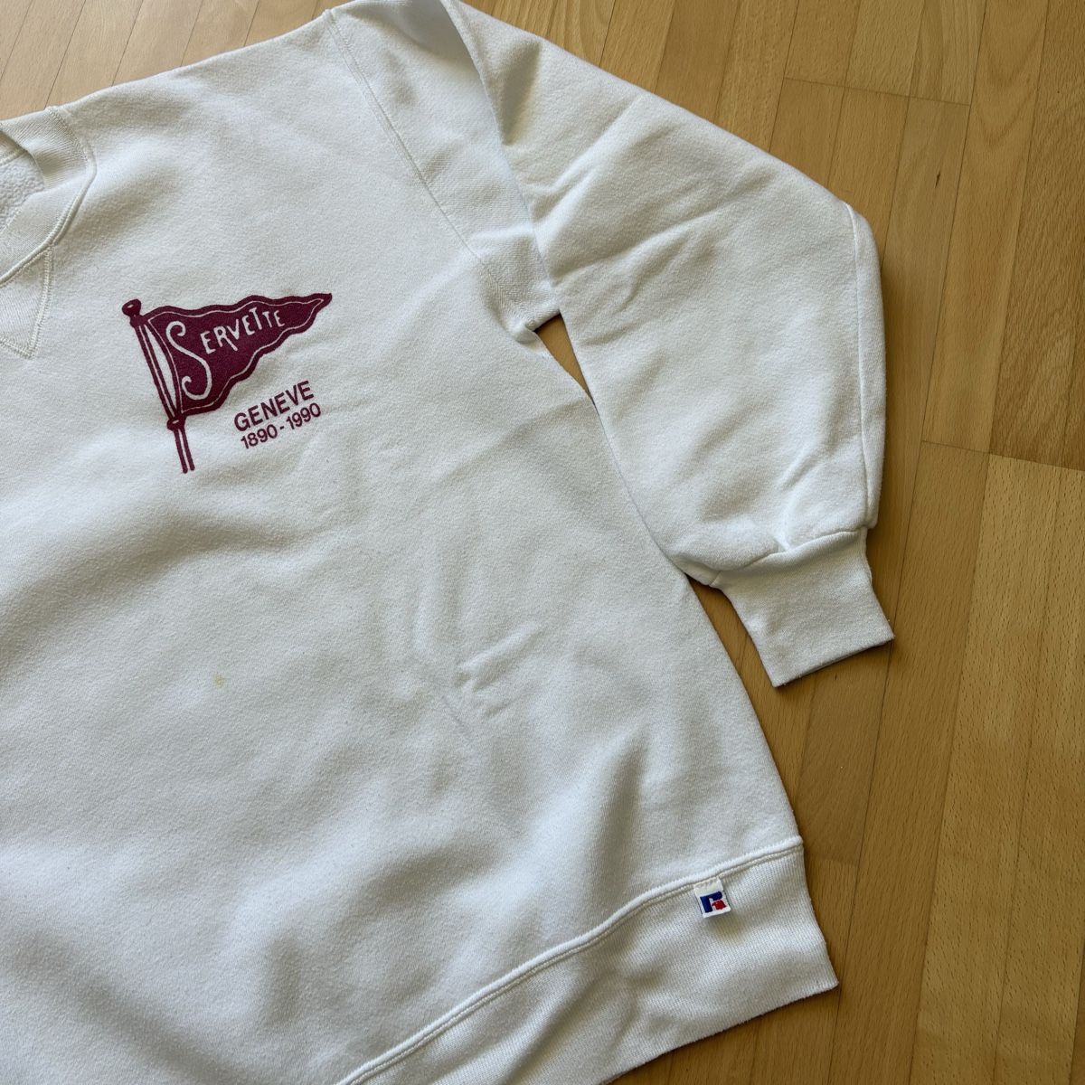 Canottiere & Pantaloni: Servette Pullover 90s Made in USA – Usato da Winterthur venduto da LaBodega 4