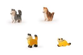 Holztier Katze, Trauffer, 5,0cm, neu, Preis pro Katze