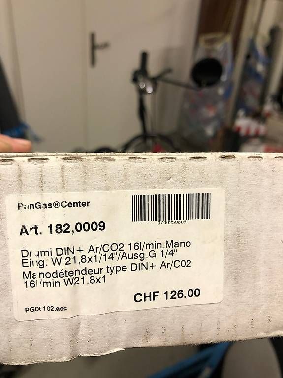 Saldatori: Druckminderer von Pan Gas – Usato da Romanshorn venduto da Domuz-Handel 5