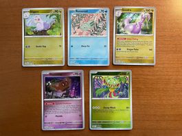 Pokemon Karten Set Reverse (Versand gratis)