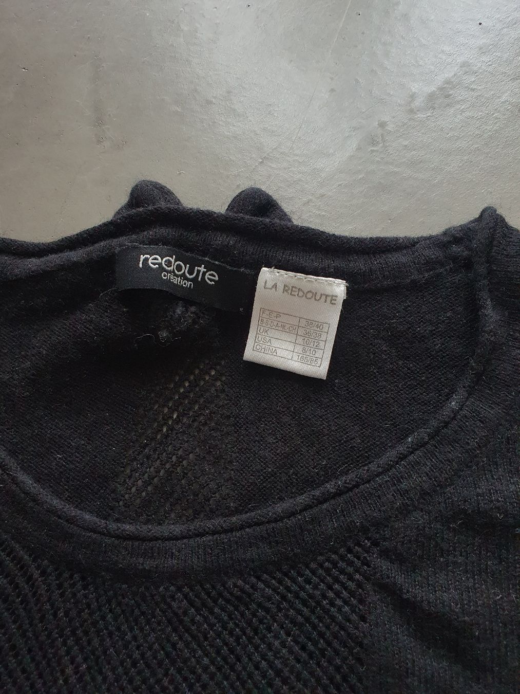 La Redoute Pulls & Sweat-shirts: feiner Strickpullover, schwarz – D'occasion à Steinach par Xamax18 1