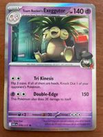 Pokemon Team Rockets Exeggutor Holo (Versand gratis)