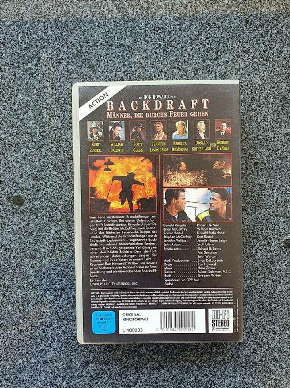 Alle VHS: Backdraft Vhs Film – Gebraucht aus Herznach von kayley09 1