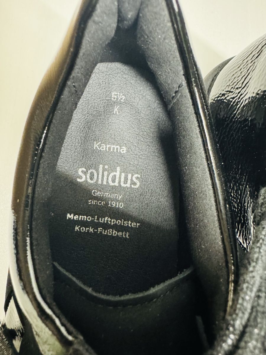 Scarpe da donna: Solidus Karma, noir, taille 38 2/3, neuves ! – Nuovo e nell'imballaggio originale da Brügg BE venduto da Goob 5