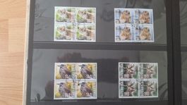 2014,4erBlockSerie mit ET-Stempel