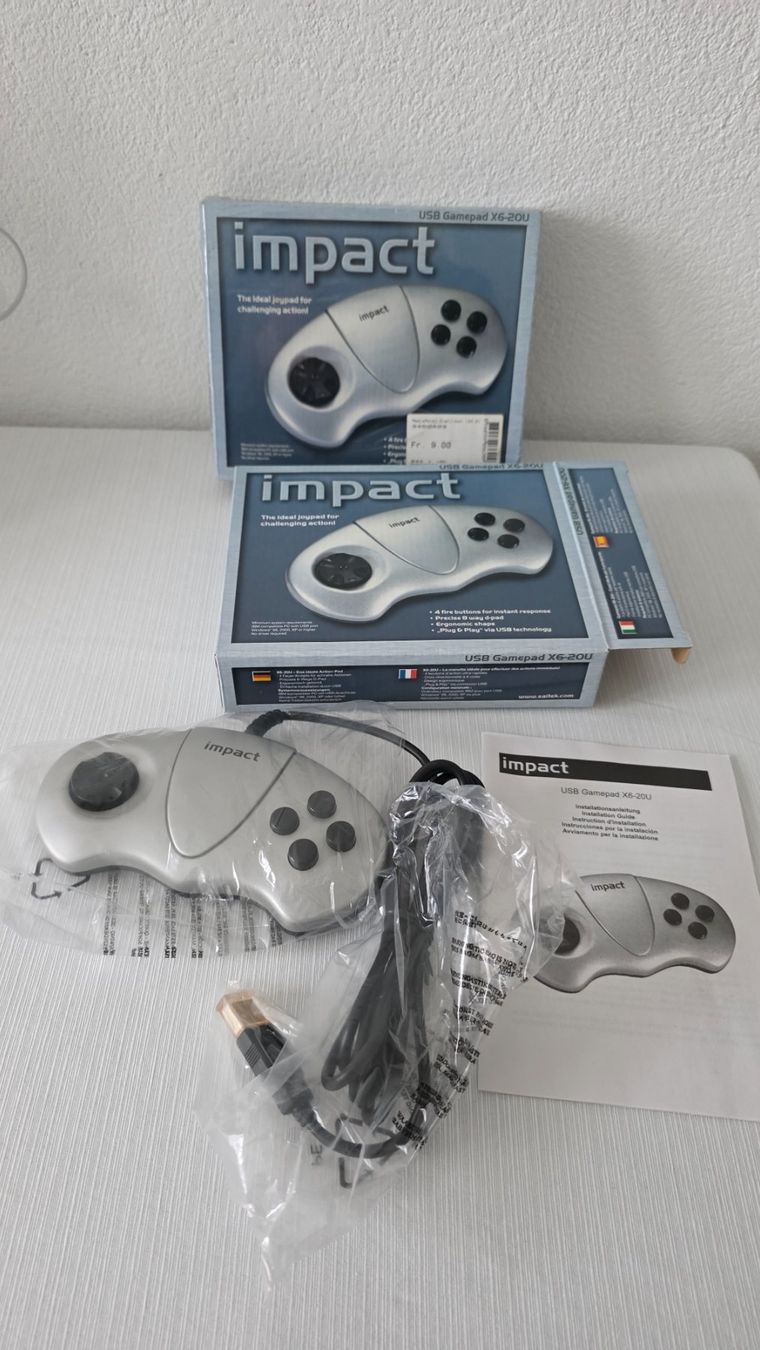 Controller: Impact USB- Gamepad 2 Stück – Nuovo (secondo la descrizione) da Zürich venduto da Lemon007