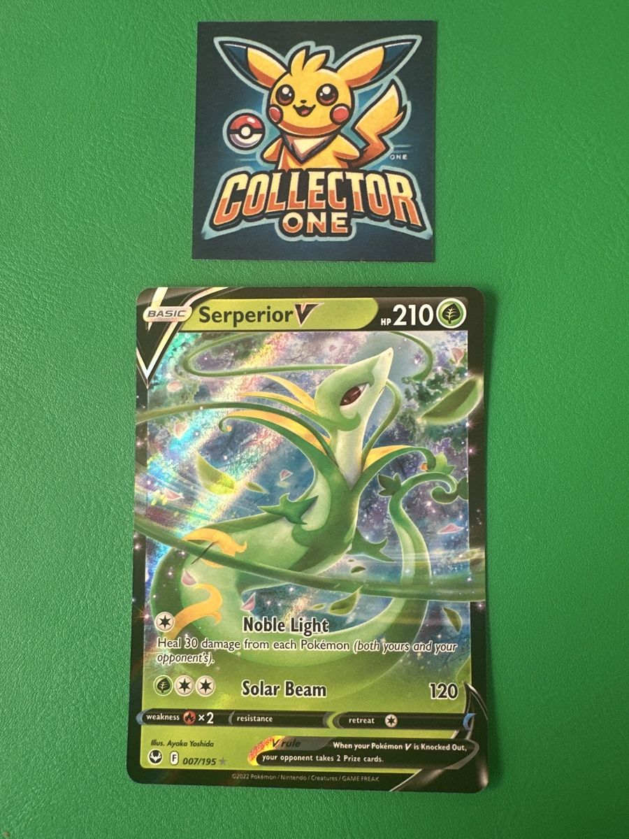 Pokémon Carte collezionabili: Pokemon Serperior V 2022 Englisch – Nuovo (secondo la descrizione) da Lommiswil venduto da CollectorOne