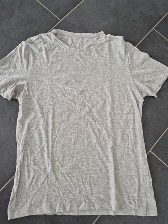 T-Shirt, Pier Obe, Top Zustand, Grau, Sommer-Sale, Gr. M