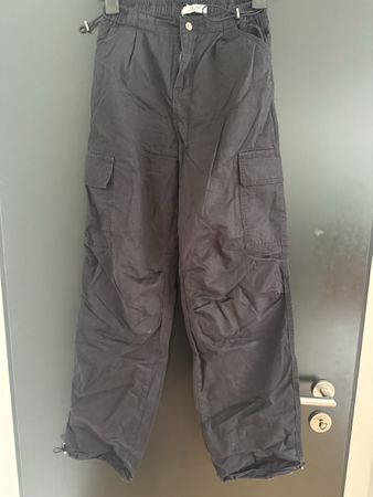 Schwarze Cargo Hose / Wanderhose
