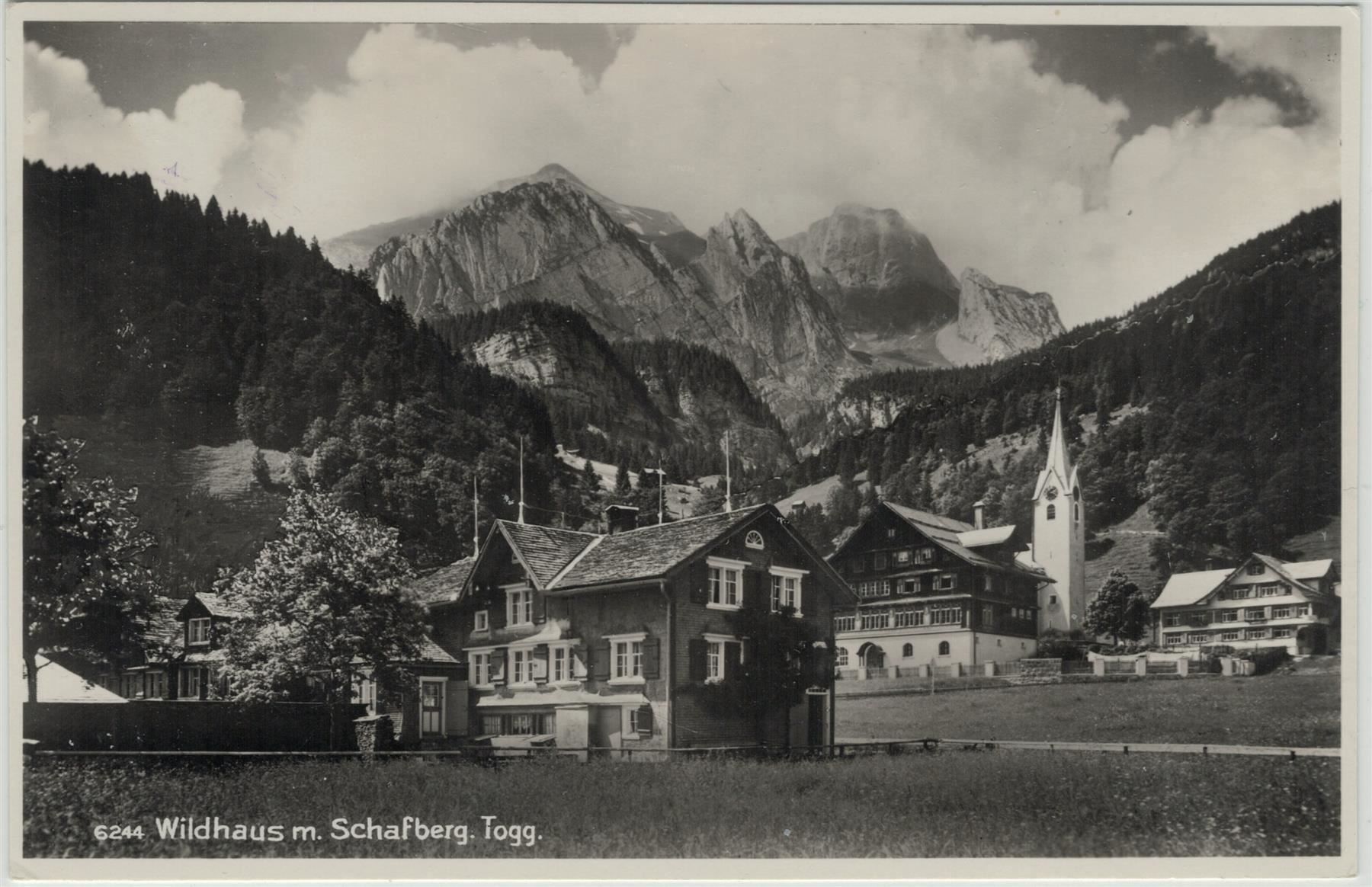 Cartes postales: SG 167 WILDHAUS mit Schafberg Feldpost – D'occasion à Fribourg par philafri