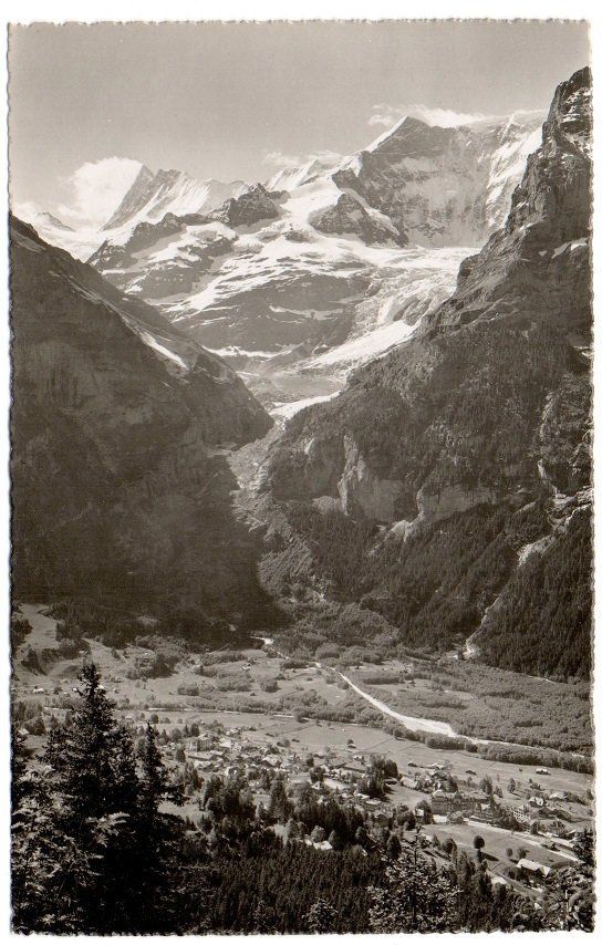 Ansichtskarten: GRINDELWALD Blick von Aellfluh – Neu (gemäss Beschreibung) aus Jona von philajona