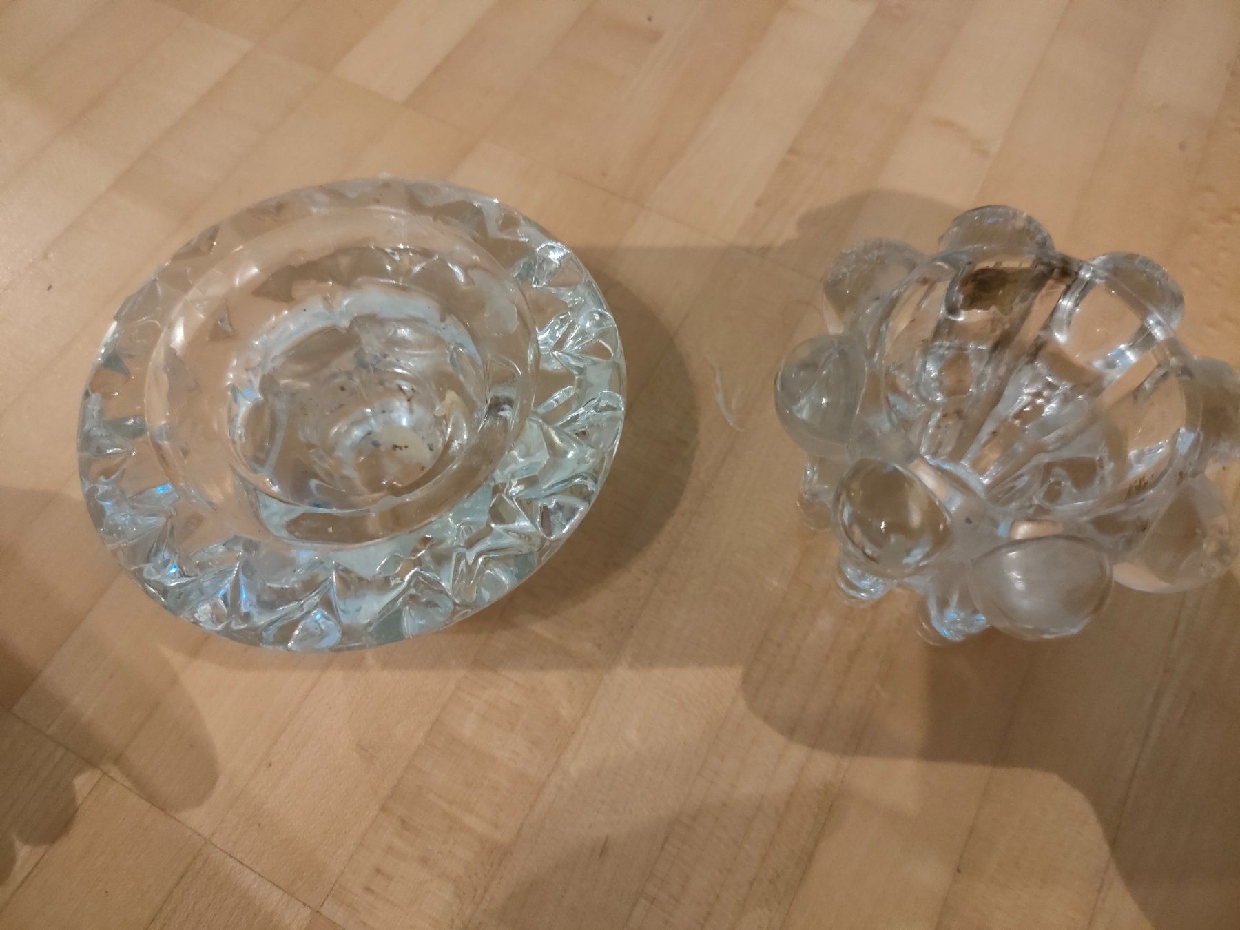 Portacandele: Kerzenhalter - Glas - 2 Stk – Usato da Wiesendangen venduto da s_er