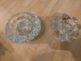 Kerzenhalter - Glas - 2 Stk