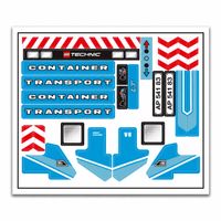 Lego Technik 8052 Sticker Satz