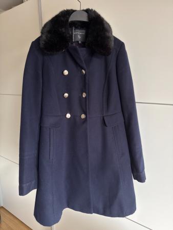 Mantel, blau, Grösse 38