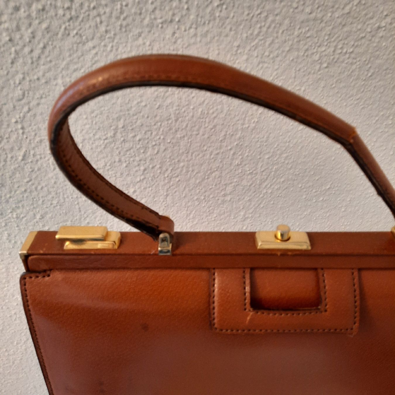 Borse da donna: SCHÖNE VINTAGE LEDERTASCHE. – Usato da Hinwil venduto da Wuschi40 8