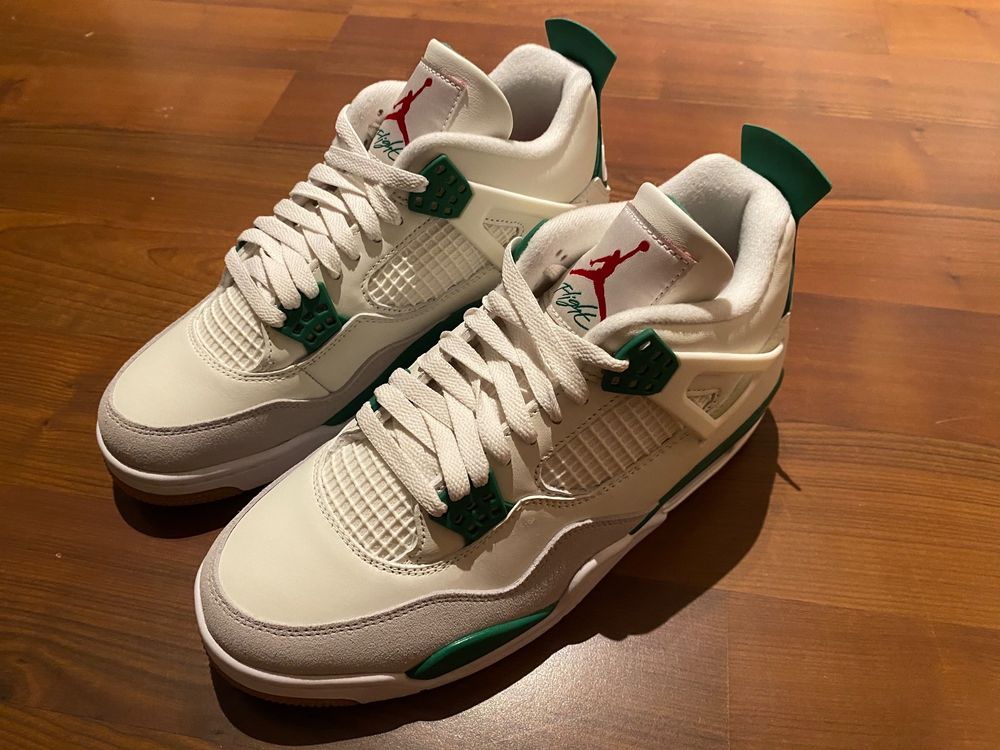 pine green retro jordans