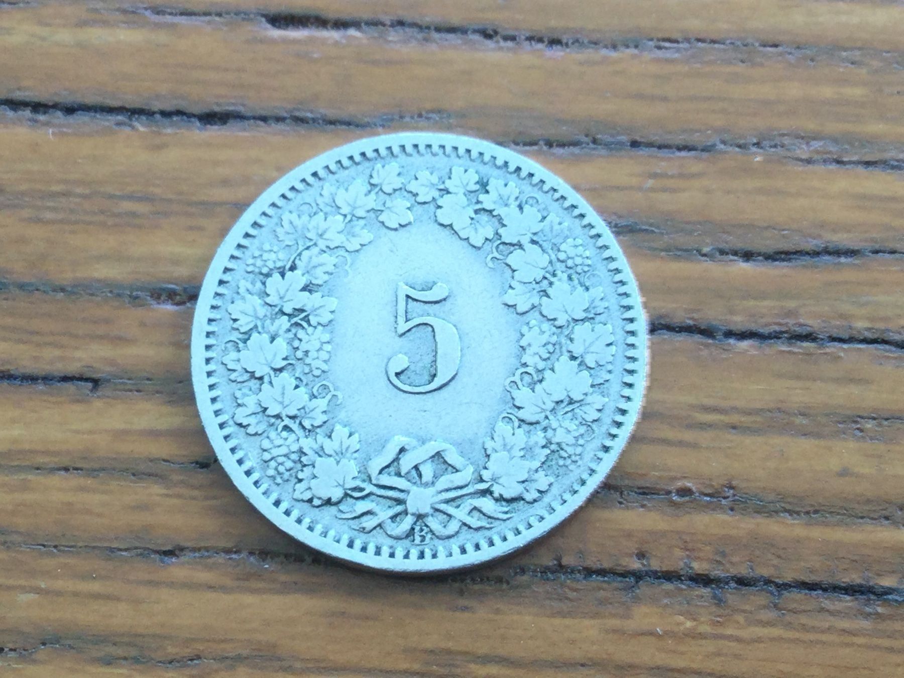Tutti le monete: 5Rp. 1914 – Usato da Riehen venduto da hansi999