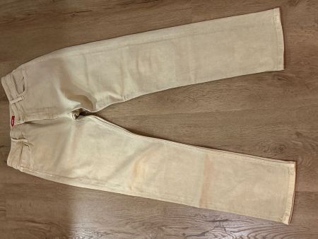 Damen Jeans beige von Esprit Slim Gr. 28 / 30