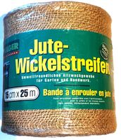 Jute-Wickelstreifen Windhager 15cm x 25m, NEU