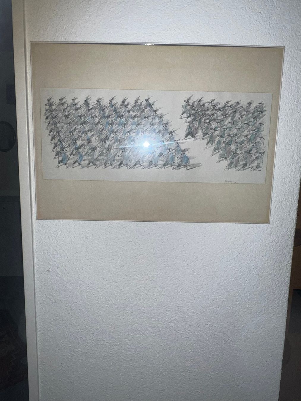 Gemälde: Original Flora  Radierung  mit Rahmen, signiert – Gebraucht aus Zuerich von Daniel020 1